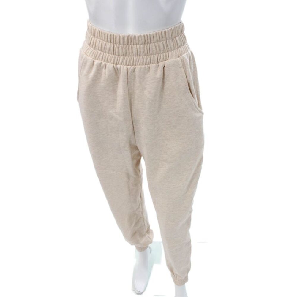 Nonchalant Label Womens Jogger Pants Beige Polyester Size XS